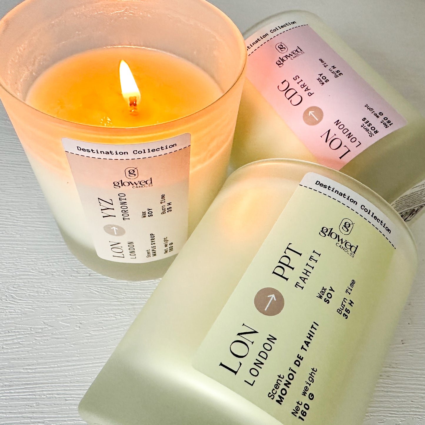 The Destination Collection - City-Inspired Scented Candles