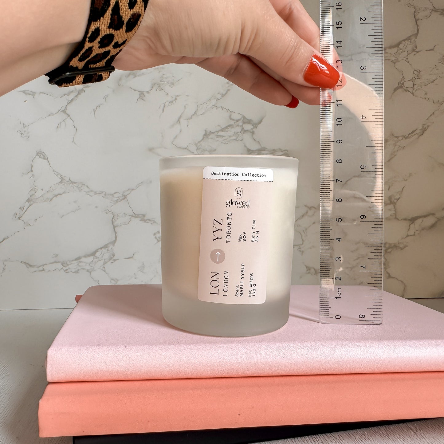 Maple Syrup Scented Candles, The Destination Collection: Toronto