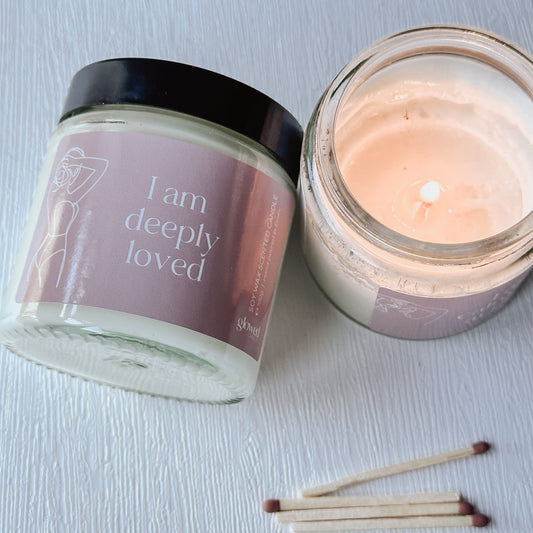 Affirmations scented candle