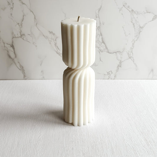 Hourglass Decorative Candle