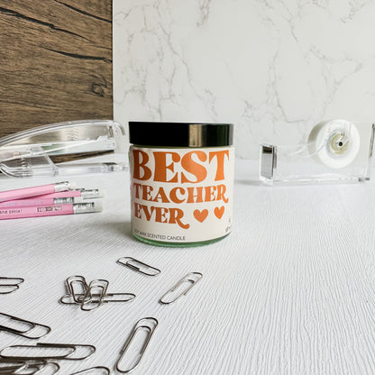 Thank You Teacher scented candle