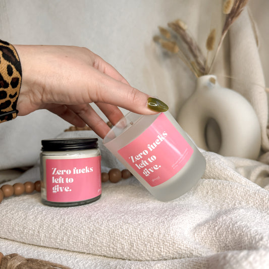 Female Empowerment Small scented candle