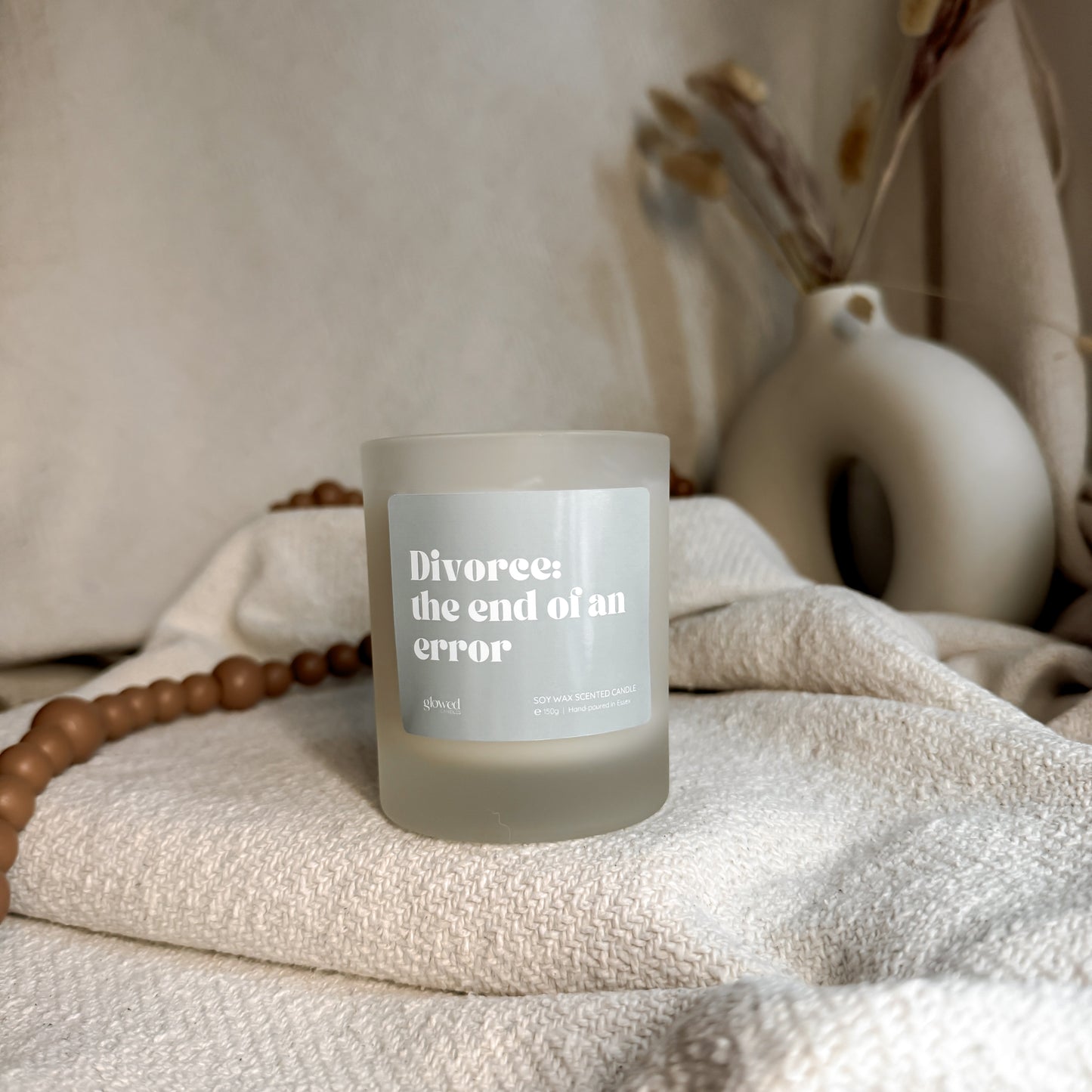 Life Milestones Cheeky message scented candle