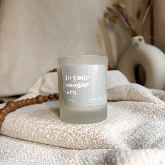 Life Milestones Cheeky message scented candle