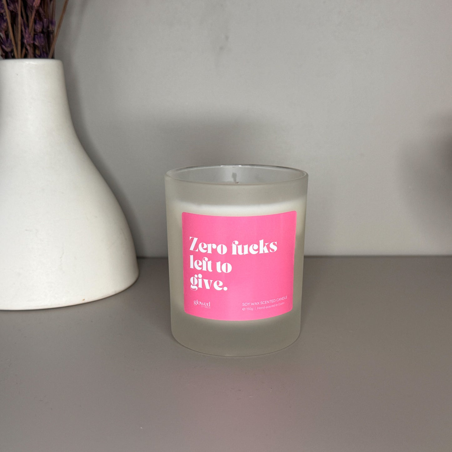 Zero F***s Left to Give | Scented Candle