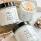 Zodiac sign scented candle