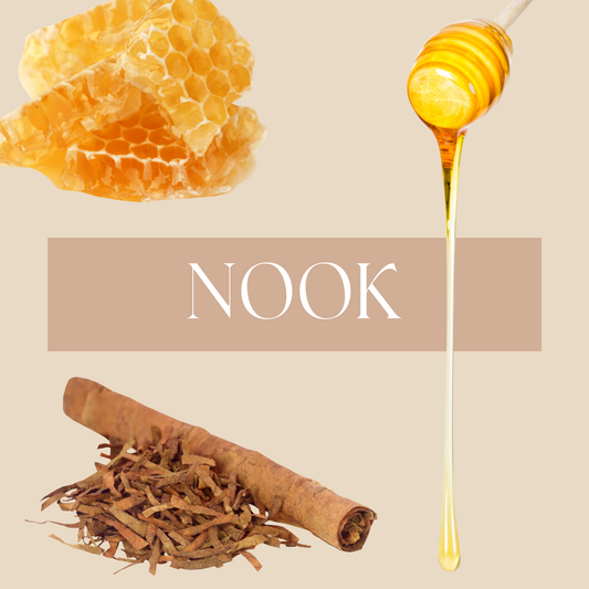 NOOK |  Dark honey & Tobacco Candle