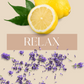 RELAX | Lemon & Lavender Candle