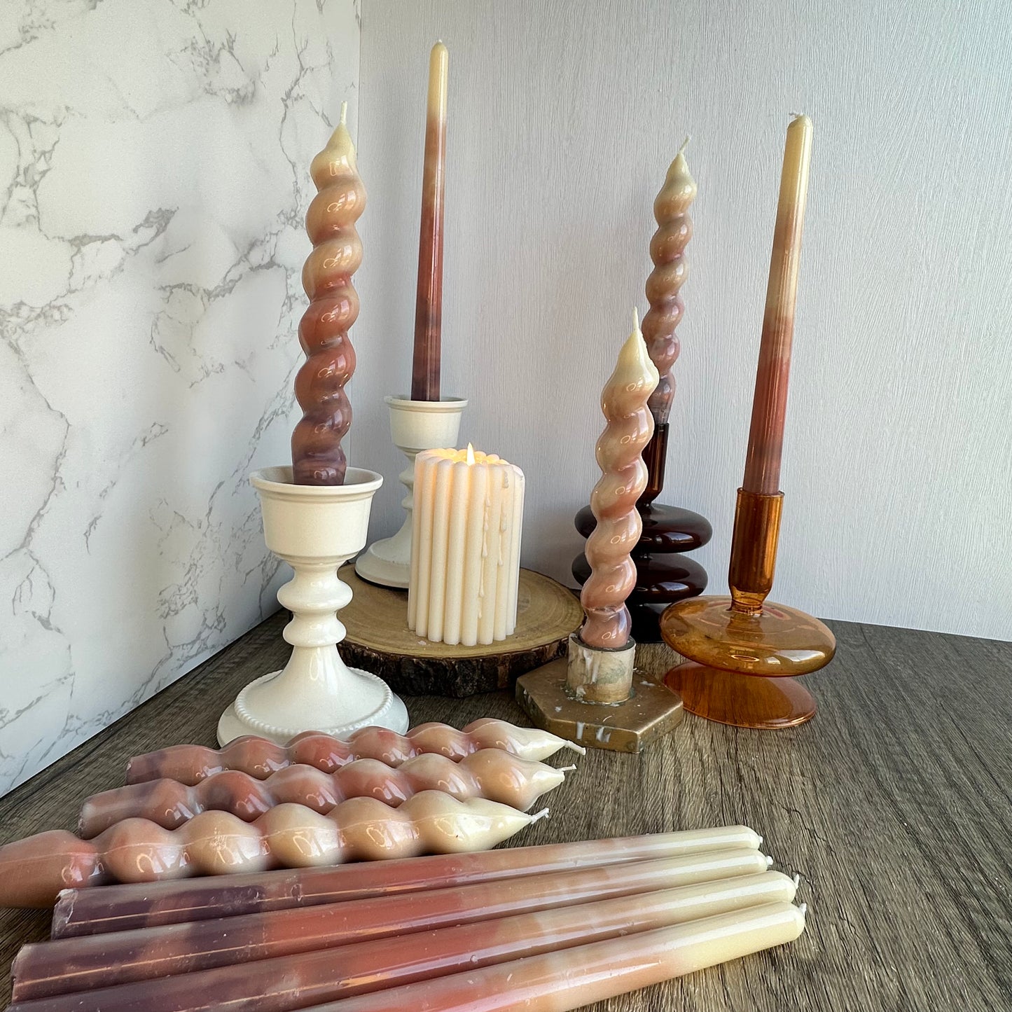 Sunset Candlestick Collection